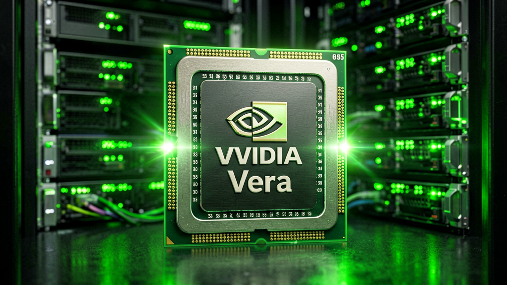 英伟达发布Vera CPU：88核专为智能体设计，打平三大国产模型